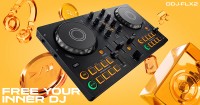 DJビギナーに最適な新型コントローラー、「DDJ-FLX2」がAlphaThetaより発売