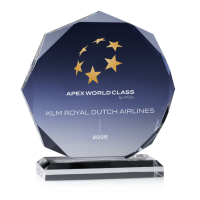 KLMオランダ航空がAPEX World Class Awardを4年連続受賞