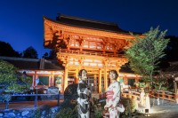 上賀茂神社で「夏の夜間ライトアップ～龍神詣りと足つけ夕涼み～」開催