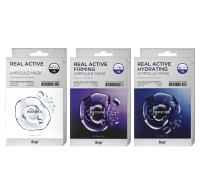 「Snp」からスキンケア新商品「リアルアクティブアンプルマスク」3種が登場