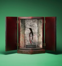 木漆工芸家・十時啓悦氏監修「祈りのかたち2025」展を開催中の厨子屋銀座本店