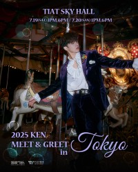KEN、大阪成功を受けて東京公演「2025 KEN MEET&GREET in Tokyo」が決定！