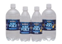 「SURF VOLT強炭酸水」でリフレッシュ！　サーフビバレッジ、自社製造の無糖強炭酸水を2025年9月にリニューアル発売