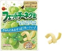 新食感のお楽しみ、「フェットチーネグミシャインマスカットホワイトソーダ味」が新登場！