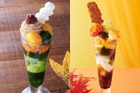 宇治伊藤久右衛門が秋限定・豪華な抹茶パフェとスイーツを実店舗で提供