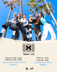 多国籍5人組ガールズグループX:IN、日本初のSHOWCASEを開催！