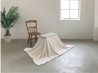 ユアサプライムス、スタイリッシュなこたつ「ラテ」の新色ホワイトマーブルを発売！