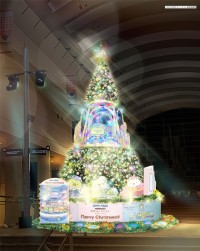 あたたかい世界観で皆様をお迎え！クイーンズスクエア横浜クリスマス2025が「すみっコぐらし」コラボで開催