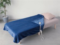 「プレミアムフェイクファー電気毛布」に新色ネイビー追加！秋の発売開始