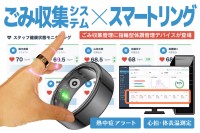 GoMeシリーズにスマートリング連携機能を実装、体調管理が可能に