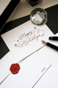 モンブランが開催する、島野真希氏によるオンラインカリグラフィーレッスン