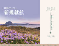 ティーウェイ航空、福岡-チェジュ新ルート開始！早期予約でお得なキャンペーンも実施中