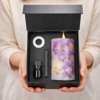 胡蝶蘭の美しさとアロマを一度に楽しむ　胡蝶蘭LEDアロマキャンドルの新発売