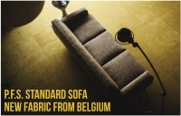 新登場！パシフィックファニチャーサービスのソファ用ベルギー製生地「CGT MALT BROWN」