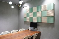 サステナブルな吸音パネル「REBORN PULP 吸音パネル」の体感展示が渋谷でスタート