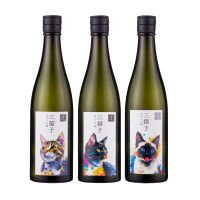 「渓流」が猫の日に特別仕様の日本酒飲み比べセットとオリジナル猫ステッカーを限定数量で提供