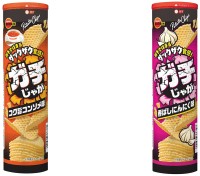 食べ応えと噛み心地追求、ブルボンのポテトチップス「ガチじゃが」がリニューアル