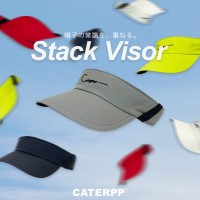 「飛ばない帽子」シリーズから新型防水バイザー「CATERPP DOCK Stack Visor rain」発売！