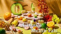 リーベルホテル大阪の「Cafe & Bar LIBER」、爽やかな柑橘とメロンを主役に季節限定メニュー「Citrus & Melon Fair」を開催