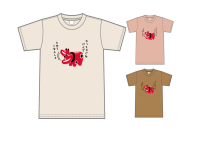 伝統民芸品「赤べこ」をモチーフにしたオリジナルTシャツが登場！