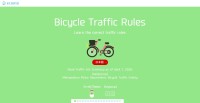 日本の自転車交通ルール、英語で理解促進　エコンテが体験型インフォグラフィック英語版を公開
