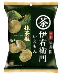 伊右衛門ブランドから抹茶塩味の揚げせんべい「伊右衛門 抹茶塩」が新登場