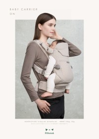 Pittoresk、使いやすさと快適性を追求した日本製抱っこひも「BABY CARRIER ON Pittoresk」を新発売