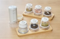 アルファックス・コイズミ、着脱ユニットで機能拡張できる電動マルチミル「moku.Grinde」を発売