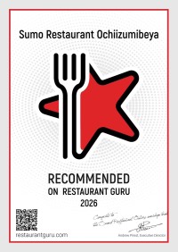 相撲レストラン「越智泉部屋」、海外グルメサイト「Restaurant Guru」で推奨店に認定