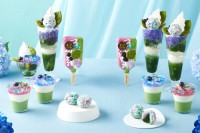 伊藤久右衛門、宇治抹茶と紫陽花をテーマにした季節限定スイーツを提供