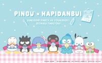 ピングー×はぴだんぶい、夏のかき氷テーマの初コラボレーション開催