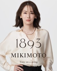 MIKIMOTO、北川景子を起用したグローバルキャンペーン「1893 MIKIMOTO -Time on a string-」を公開