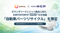 NGPとLinkhola、自動車部品リユースによるCO2削減効果を世界初クレジット化