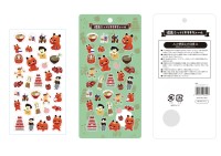 「福島ぷっくりキラキラシール」シリーズ第3弾、2026年7月上旬発売