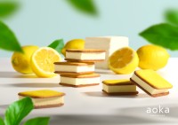 北海道の洋菓子ブランドaokaが夏季限定『レモンチーズサンド』を発売