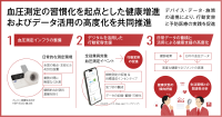 三菱UFJ銀行とオムロン、JMDCが全従業員の血圧測定とデータ活用による健康増進で連携