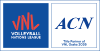 ACNグループがバレーボールネーションズリーグ2026大阪大会のタイトルパートナーに決定