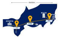 東名阪を結ぶ600kmの広域量子暗号通信ネットワークを構築