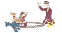 阪急電鉄と「おさるのジョージ」がコラボ！ラッピング列車やスタンプラリーを展開