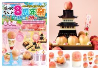 道の駅なんぶで8周年もも祭開催