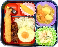 玉子屋が学童向けに小学生弁当2種を展開