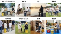 お盆の帰省や夏レジャーに！テンダイの伸縮式スツールで家族分の座席を確保