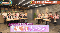 婚活カウンセラー森田くみ子が『Powered by TV ～元気ジャパン～』に出演
