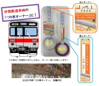 伊賀鉄道が2026年度つり革オーナーを募集
