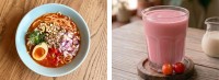 東京流通センターの飲食店で豆乳メニューを提供。暑さ負債をリセット