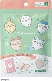 ちいかわ立体不織布マスクに新デザイン「ミュージック」が登場