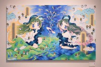 金田涼子個展「うつろいの渚、こだます深山」が大丸東京店で開催中