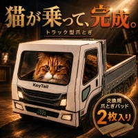 猫用爪とぎの新商品「にゃんネイル トラック」が発売