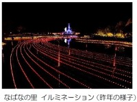 なばなの里イルミネーション開催に伴う近鉄の臨時停車と割引セットきっぷ