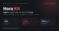 AI開発フレームワーク「Hora Kit」がオープンソース化、仕様から検収までをAIが自動実行